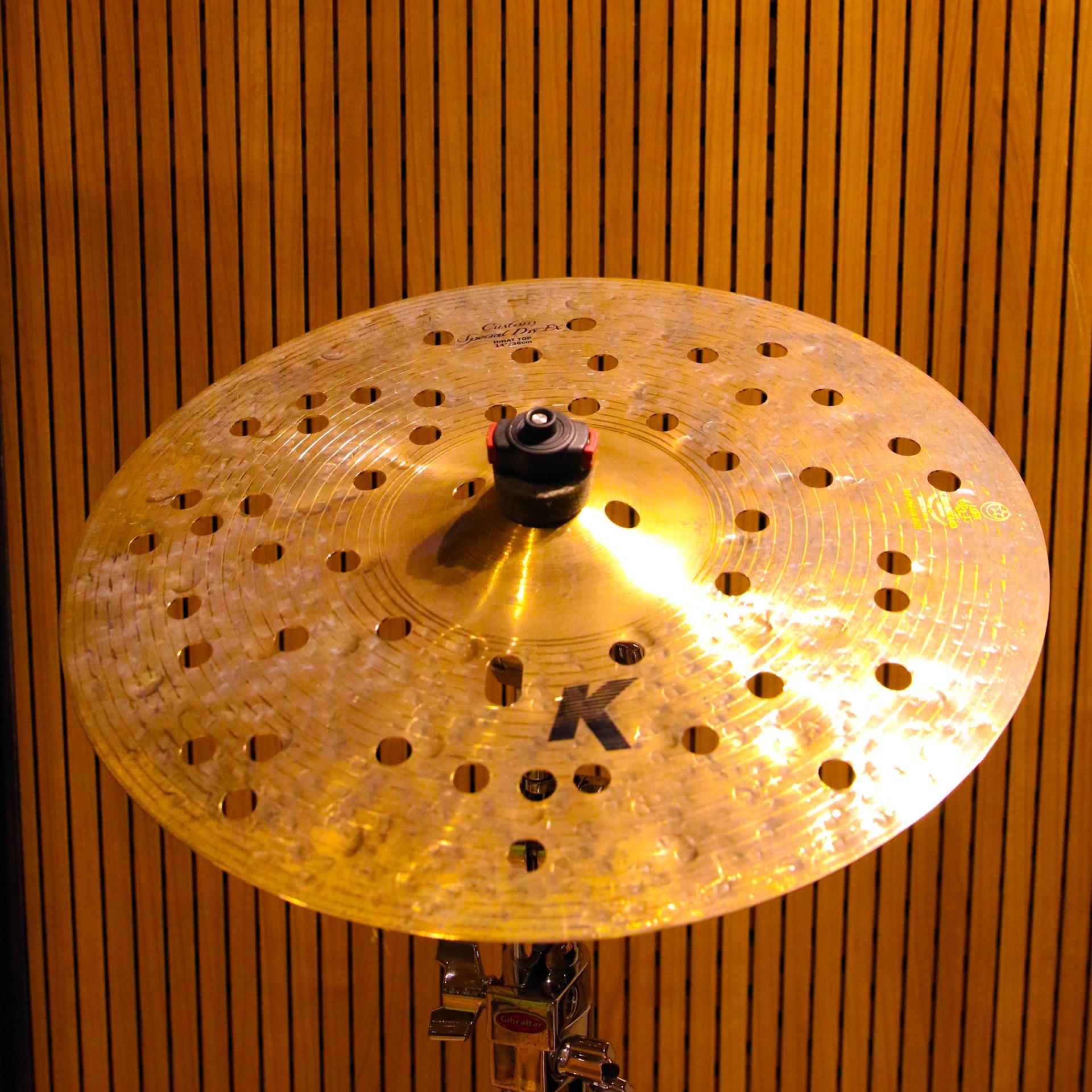 Zildjian 14" K Custom Special Dry FX Hi Hat – Top