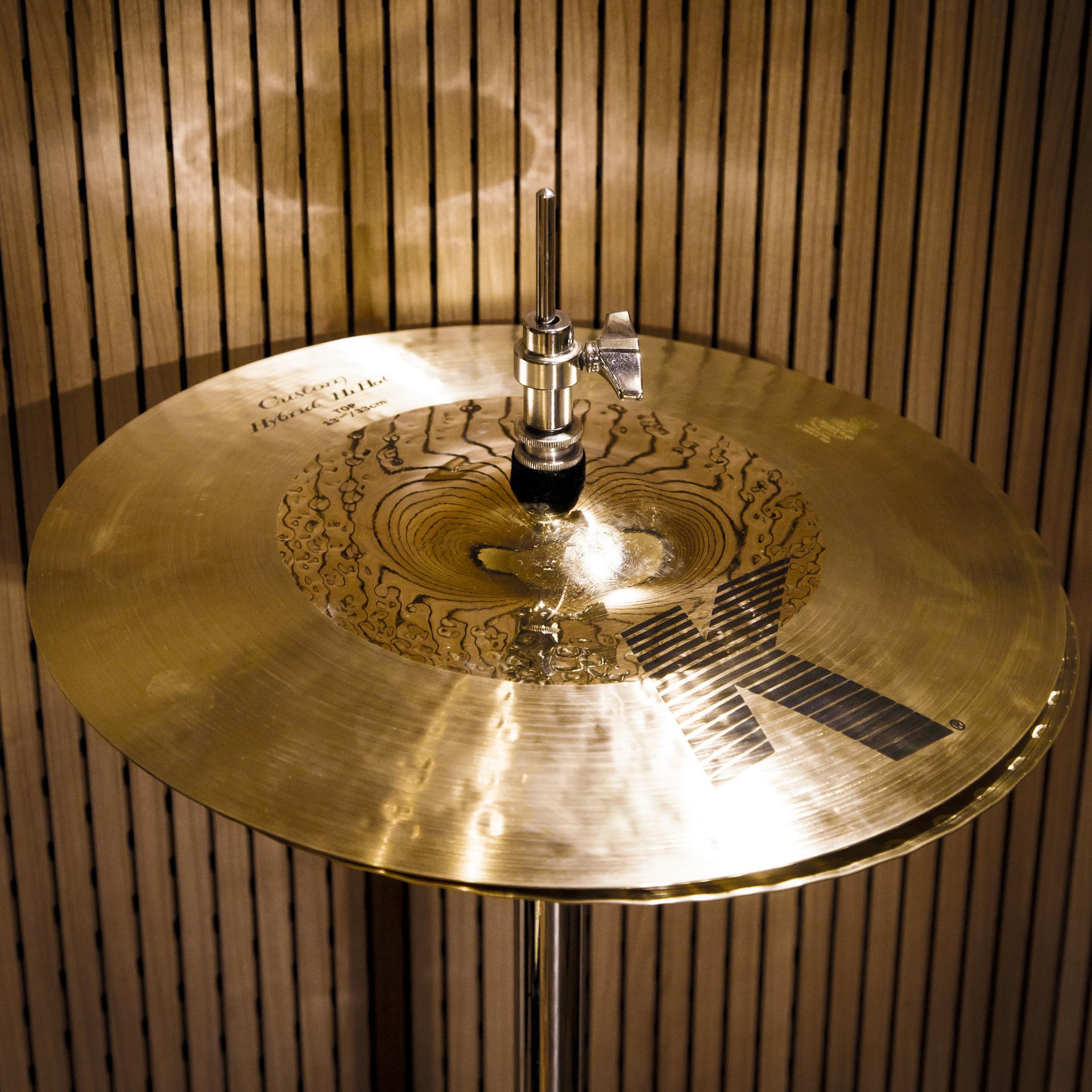 Zildjian 13 1/4" K-Custom Hybrid Hi-Hat - Pair